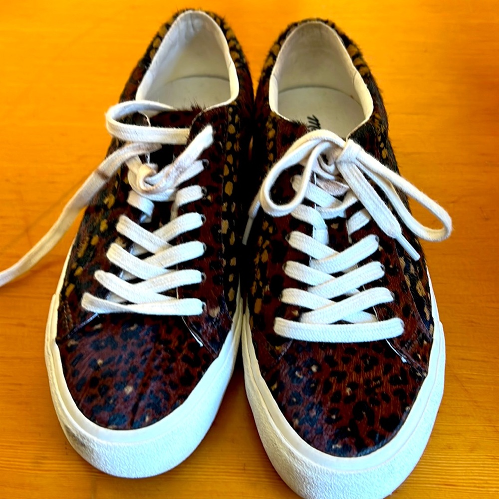 Real calf hair sneakers by madewell